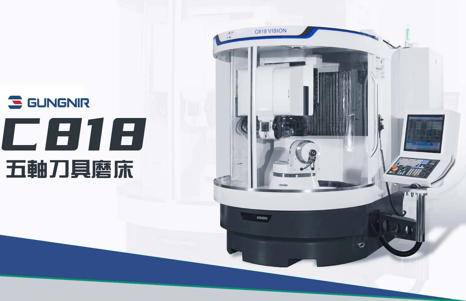 M&aacute;quina de moagem de ferramentas CNC 2024