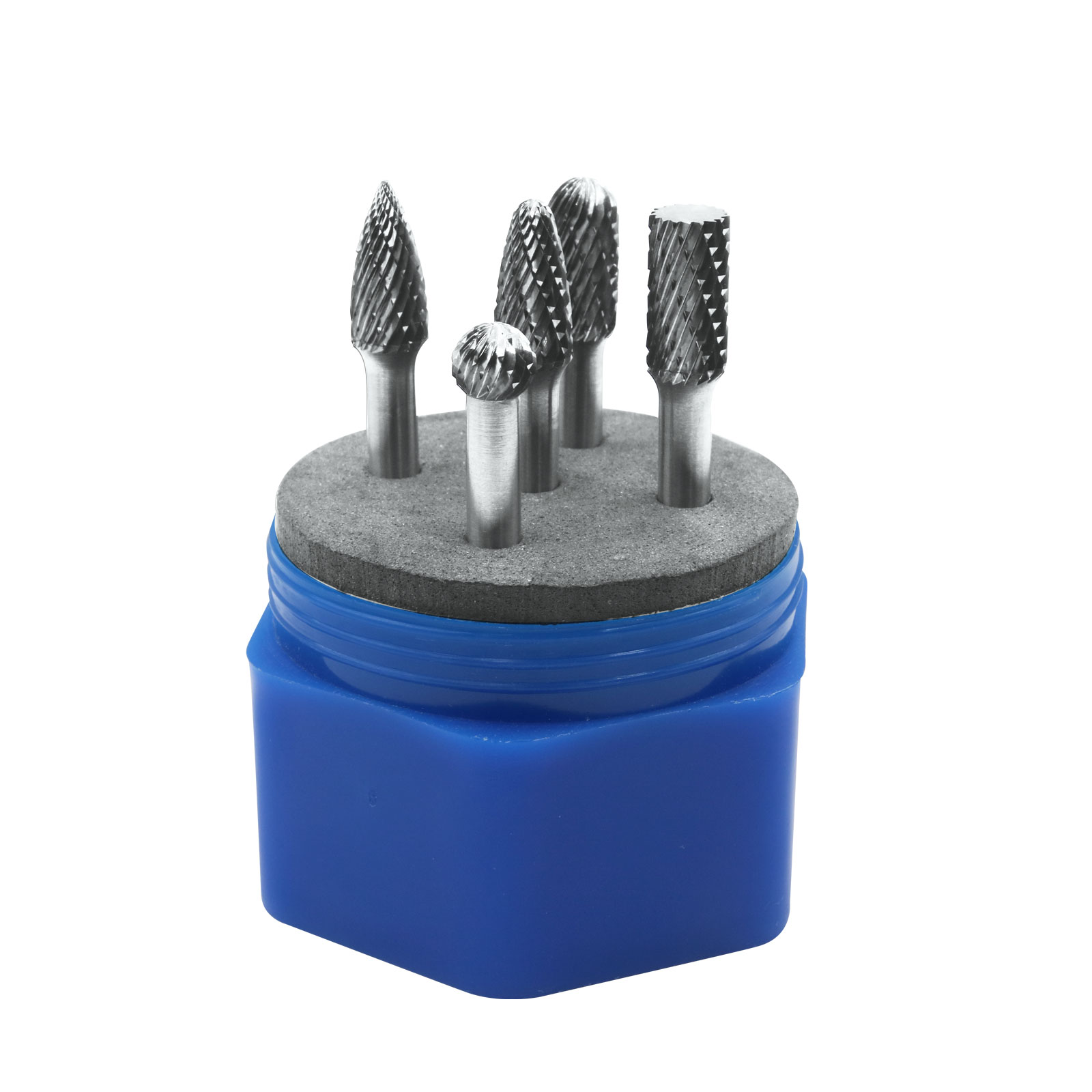 Conjuntos de rebarbas de metal duro